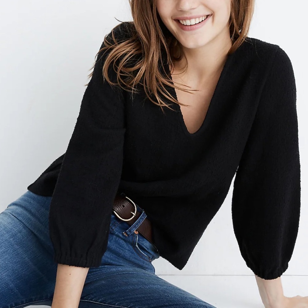 Madewell full sleeve top